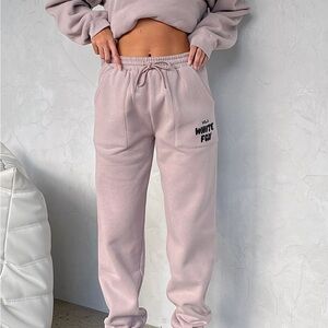 White Fox "Offstage" Sweat Pants / Small